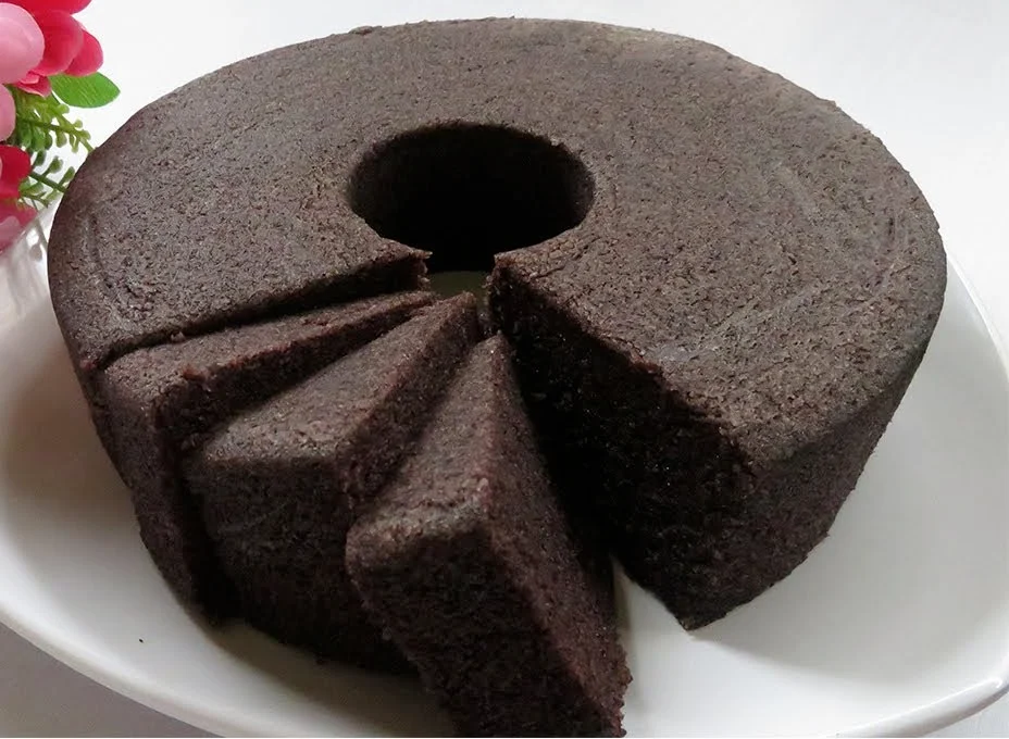 Bolu Ketan Hitam Kukus