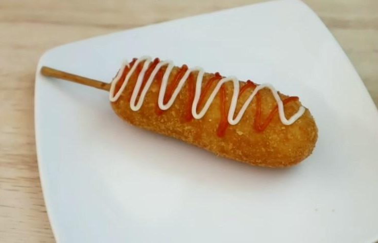 Cara Membuat Corn Dog Mozarella