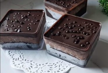 Cara Membuat Dessert Box Coklat Mewah