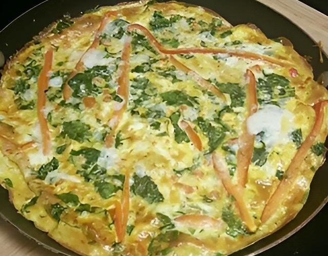 resep telur fritata sayuran